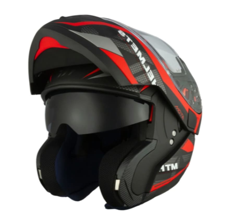 CASCO MT ATOM SV DIVERGENCE A1 ROJO MATE1