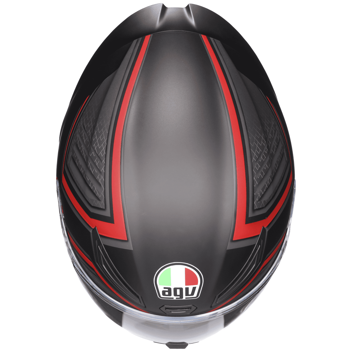 AGV K1 S SLING NEGRO MATTE ROJO7