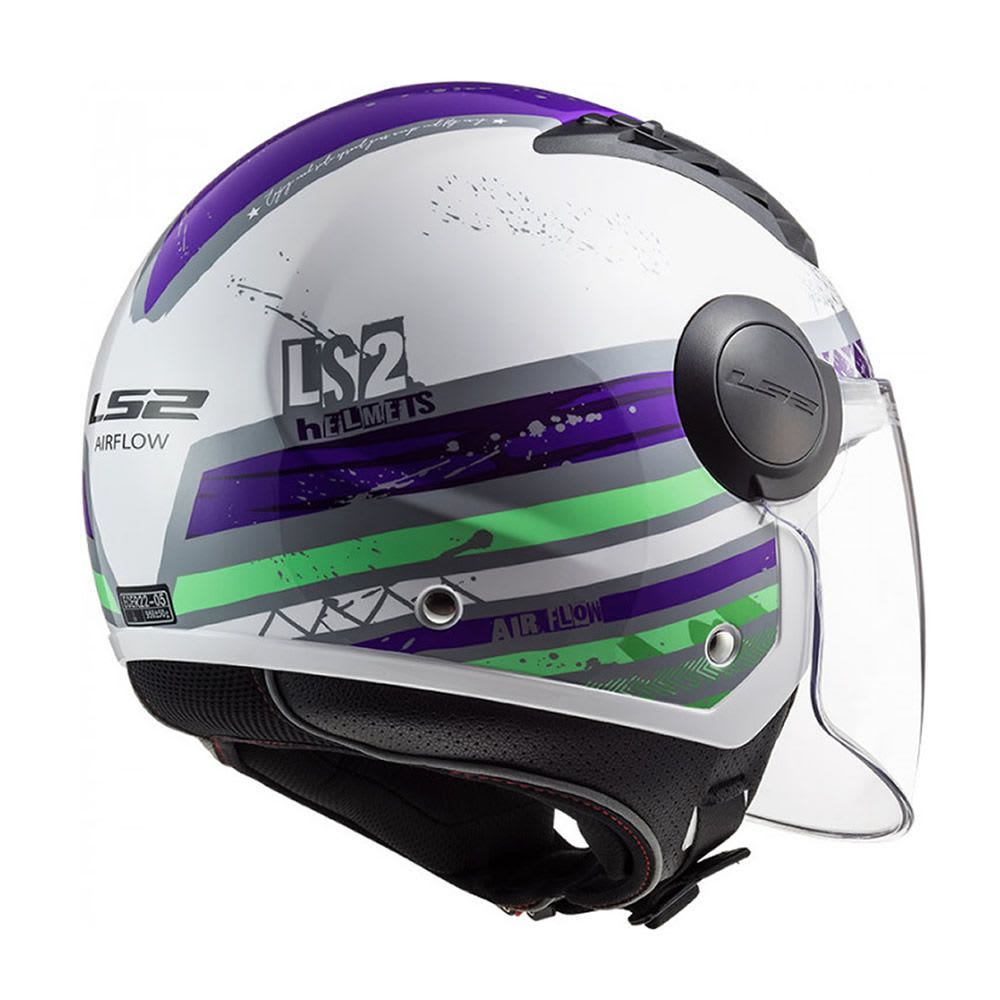 CASCO LS2 OF562 AIRFLOW RONNIE TITANIO MORADO2