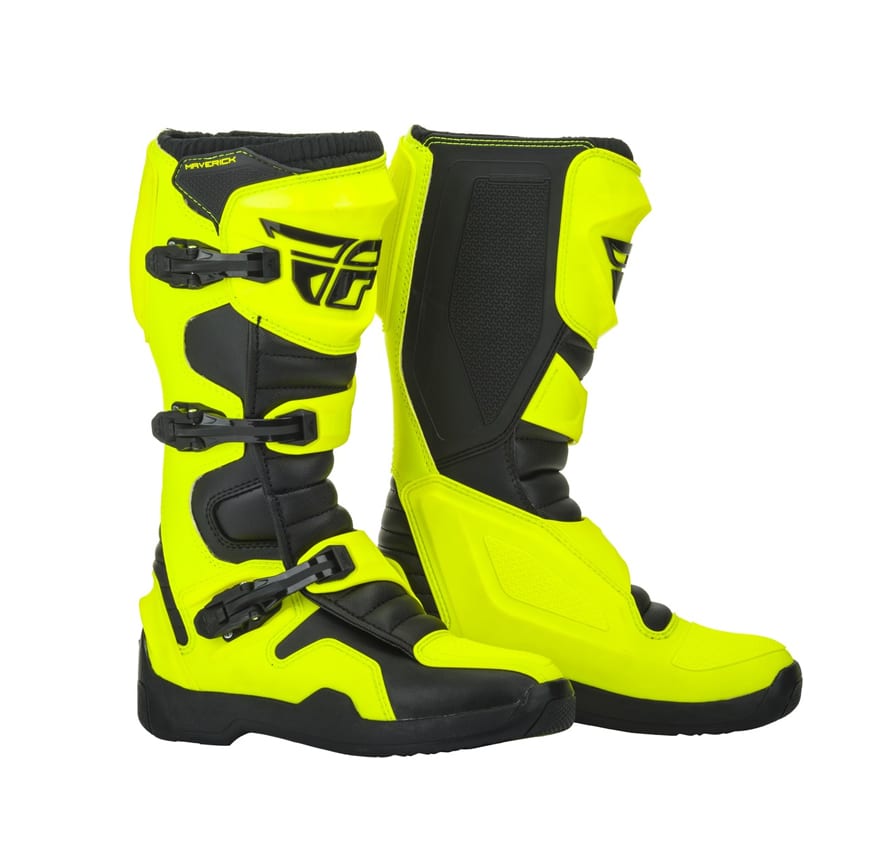 BOTA FLY NEW MAVERIK NEGRO/AMARILLO1
