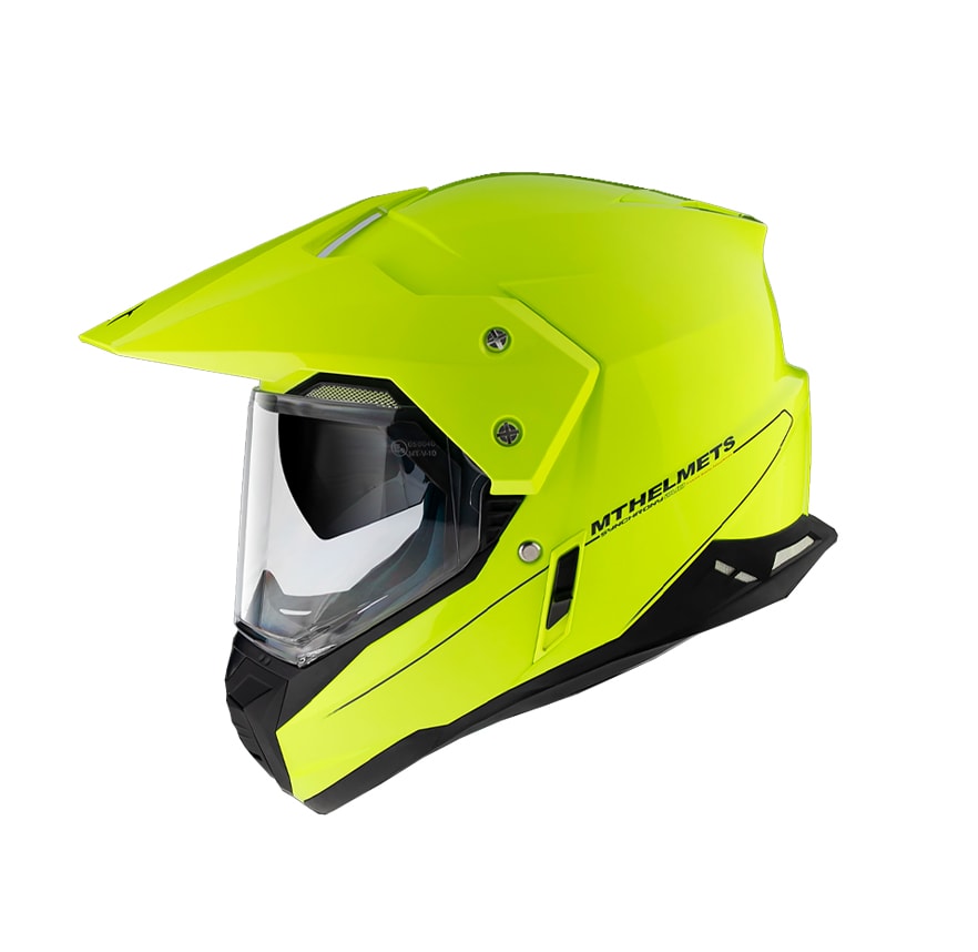 CASCO MT SYNCHRONY DUO SPORT SOLID AMARILLO FLUOR1