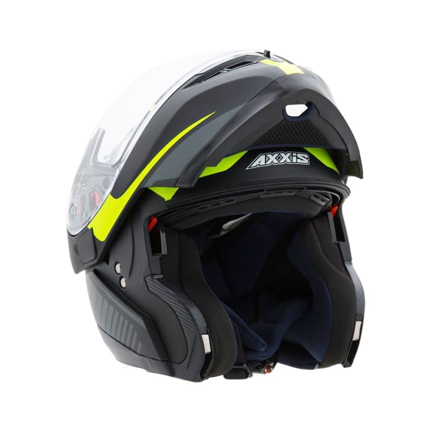CASCO AXXIS OPTIMUS QUEST NEGRO/AMARILLO1
