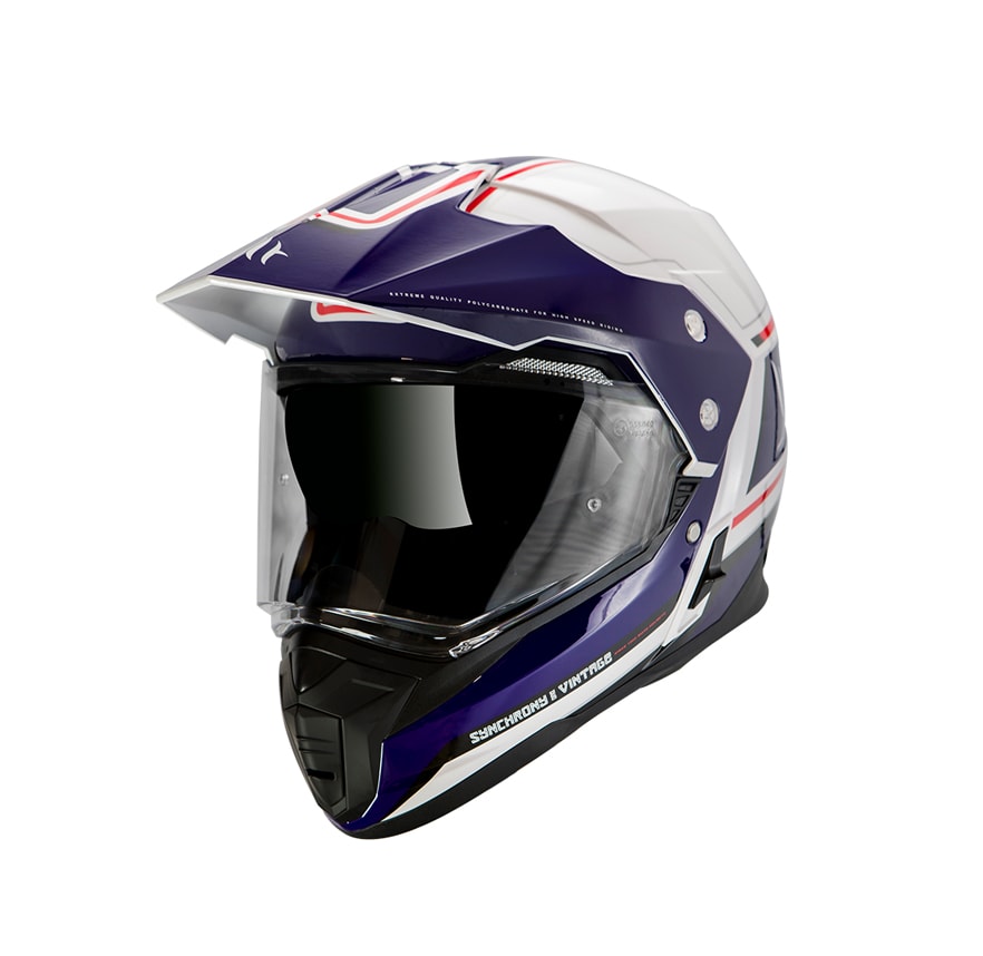 CASCO MT SYNCHRONY DUO SPORT BCO/AZUL/ROJO BRILLO1