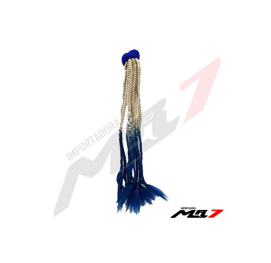 COLA O MOÑO TRENZA ADORNO PARA CASCO X11