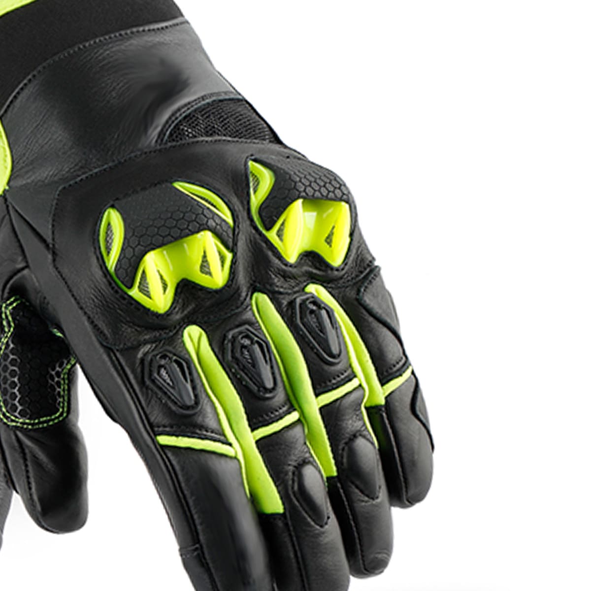 GUANTE AREX XTREME  NEGRO/AMARILLO2