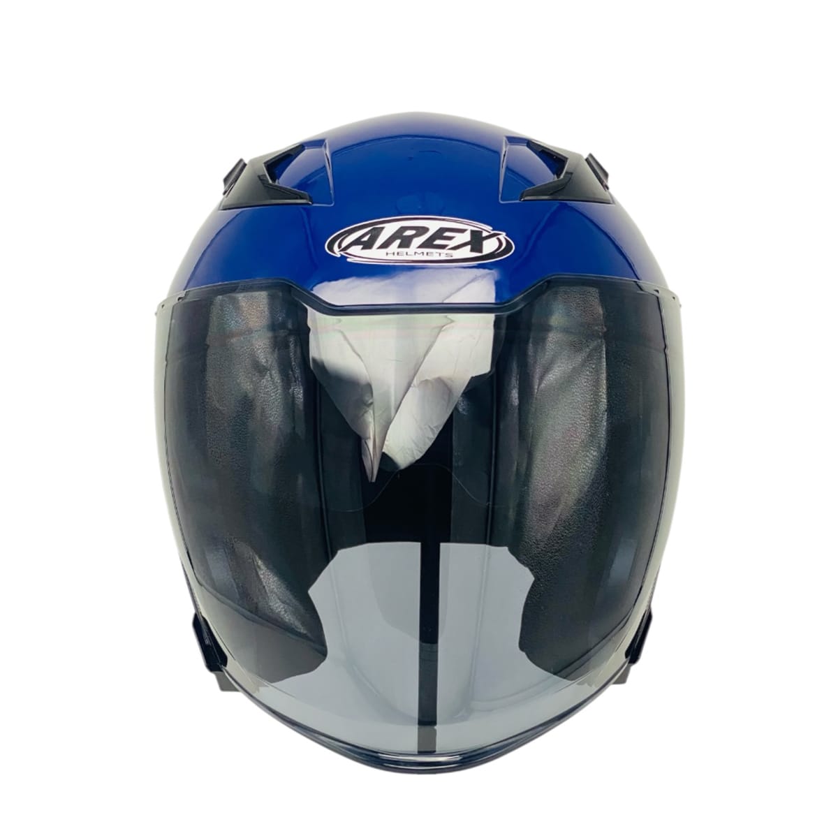 CASCO ABIERTO AREX MR-728 DOT DOBLE VISOR AZ/RJ5