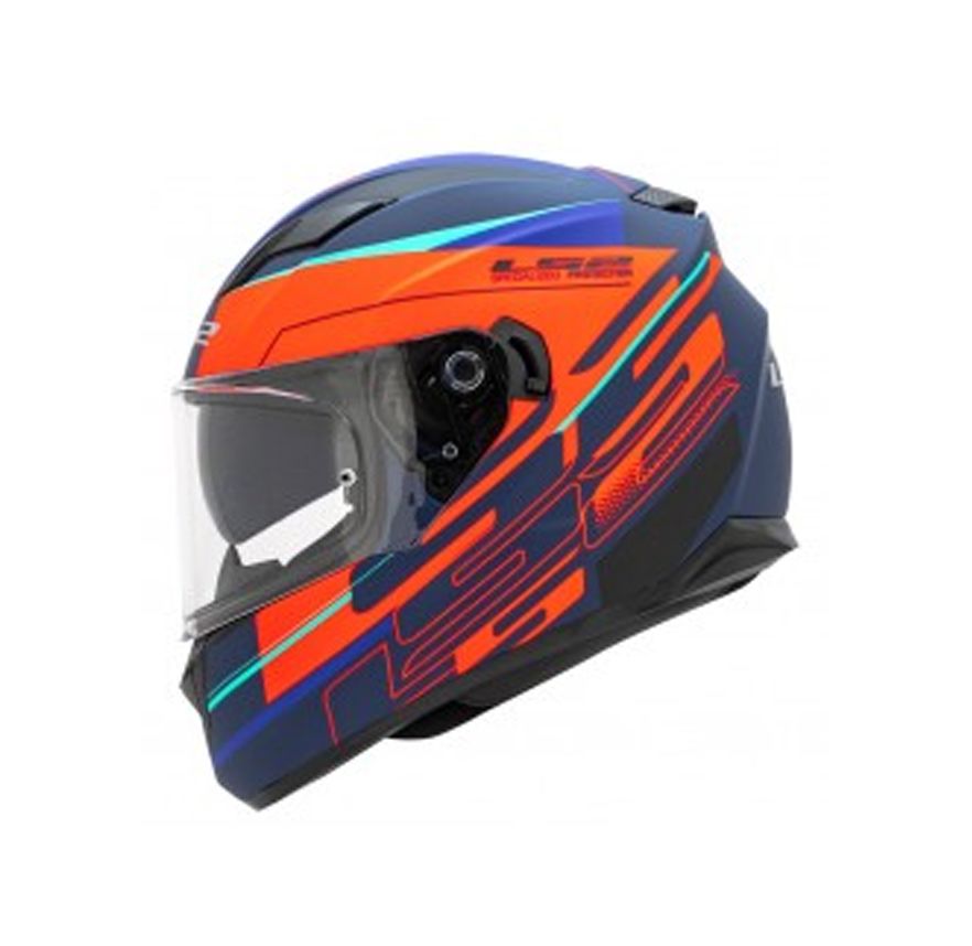 CASCO LS2 320 STREAM EVO IXEL AZUL/NARANJO1