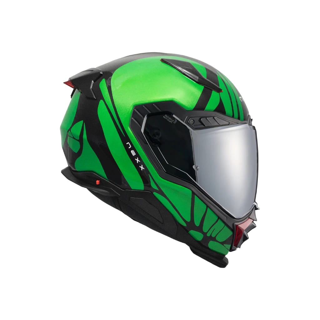 NEXX CASCO X.WST3 B-SIDE NEGRO VERDE3