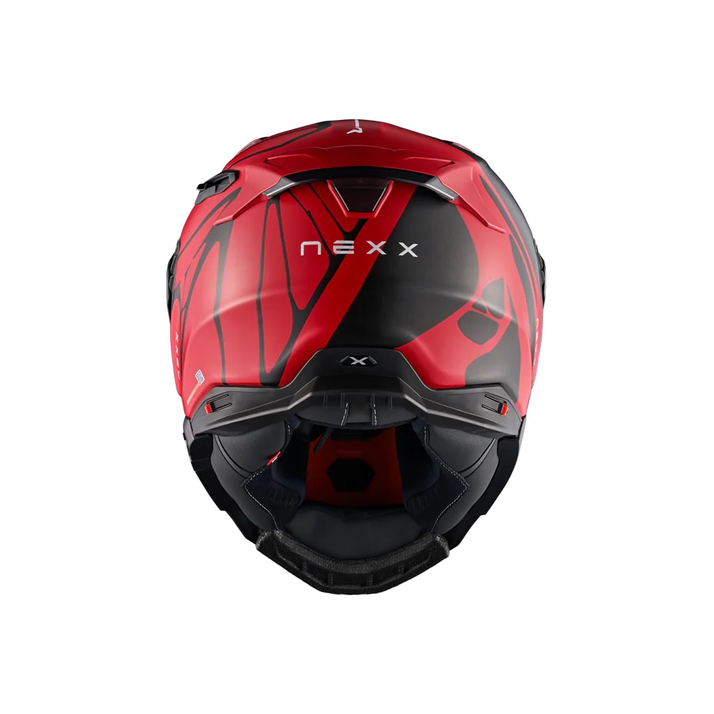 NEXX CASCO X.WST3 B-SIDE ROJO NEGRO7