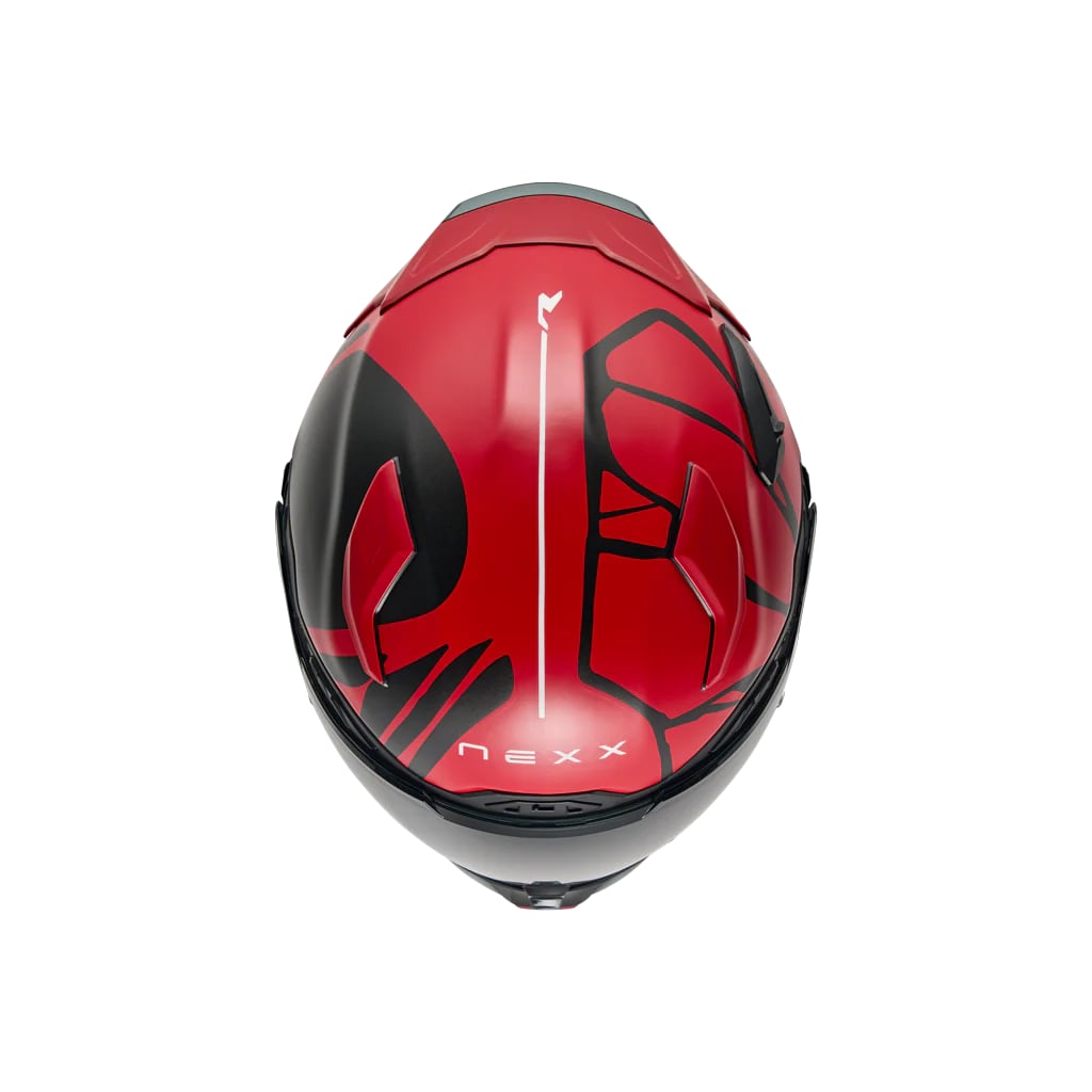 NEXX CASCO X.WST3 B-SIDE ROJO NEGRO8