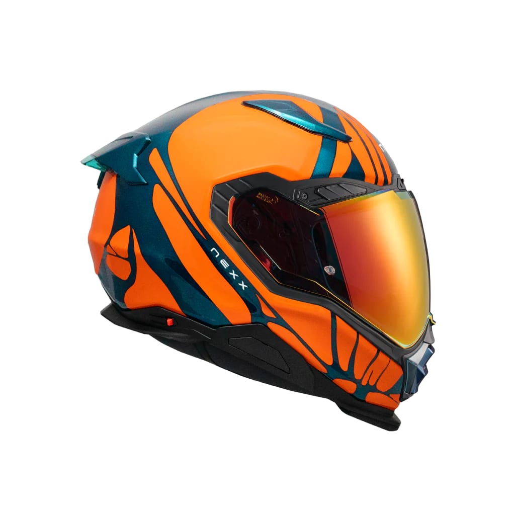 NEXX CASCO X.WST3 B-SIDE AZUL NARANJO3