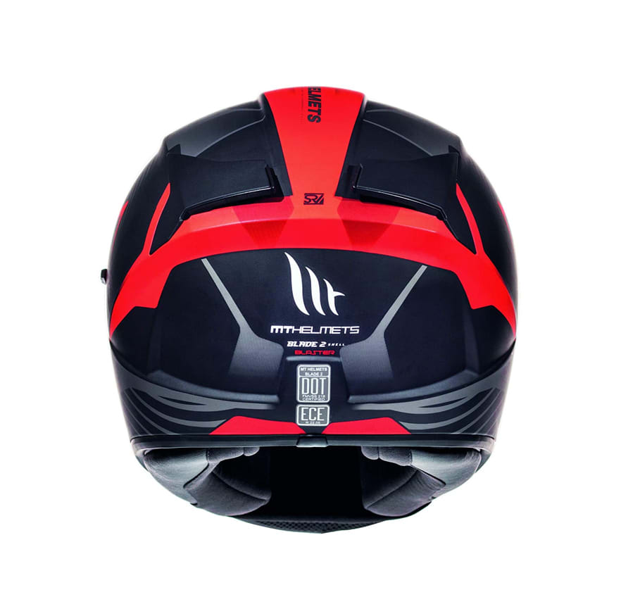 CASCO MT BLADE 2 SV BLASTER B2 NEGRO/ROJO MATTE4