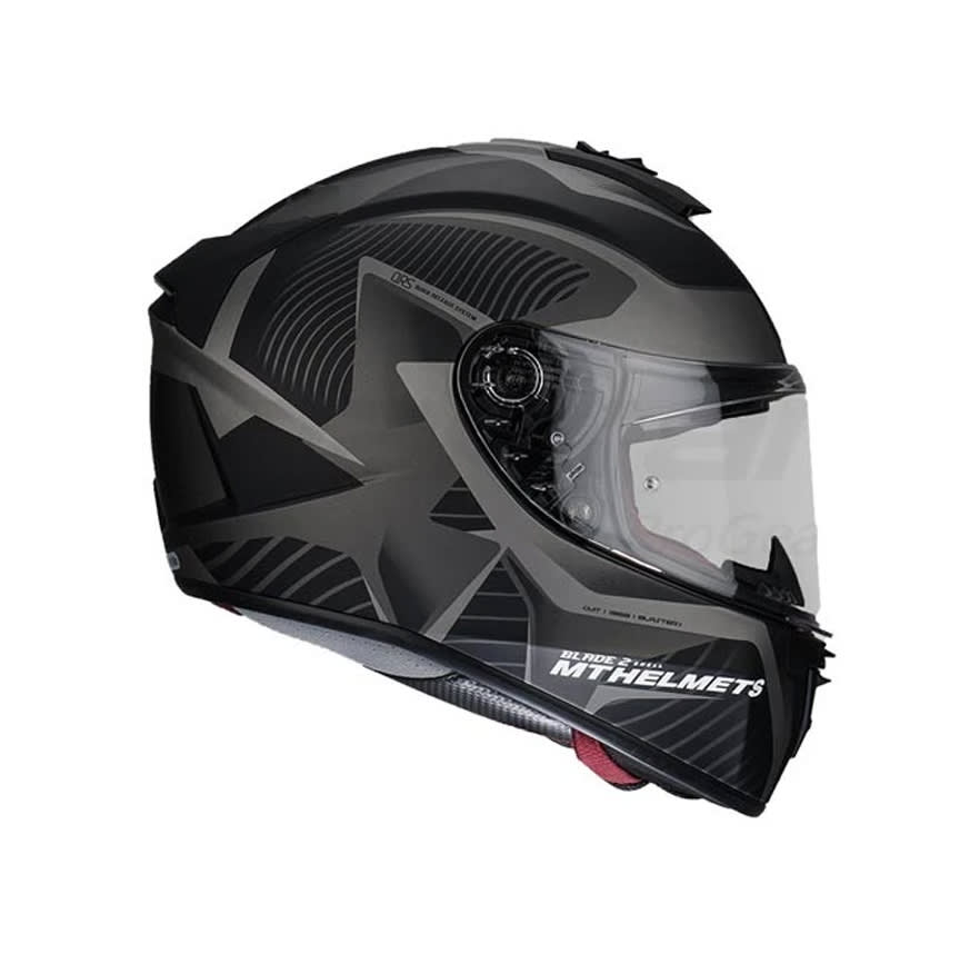 CASCO MT BLADE 2 SV BLASTER B6 NEGRO/GRIS MATTE4