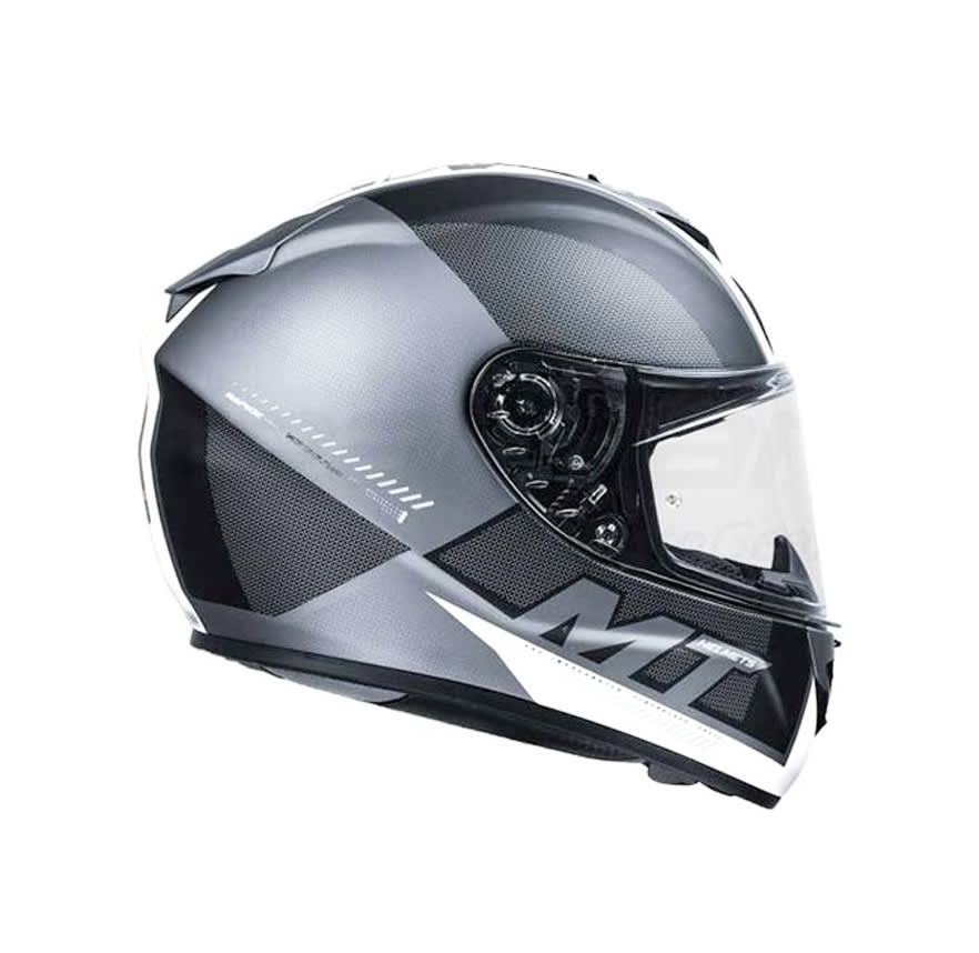 CASCO MT RAPIDE OVERTAKE B6 BLANCO MATE4