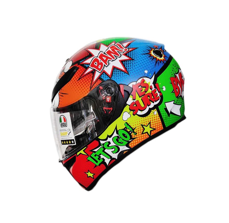 CASCO AGV K3 SV BALOOM MATE1