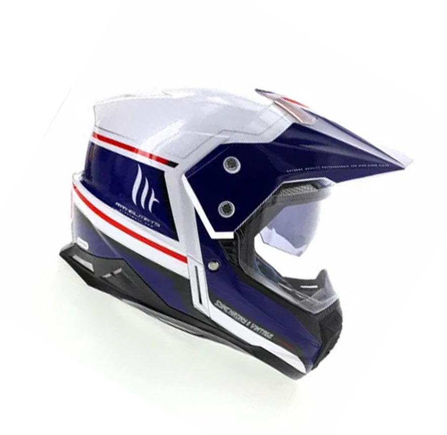 CASCO MT SYNCHRONY DUO SPORT BCO/AZUL/ROJO BRILLO4