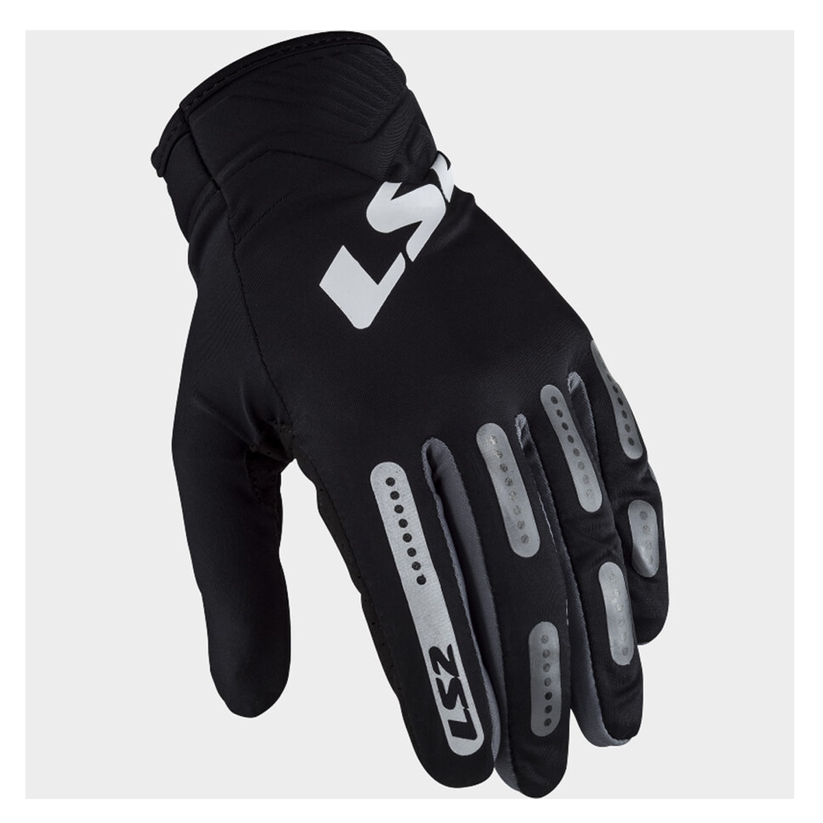 GUANTE LS2 BEND NEGRO GRIS HOMBRE1