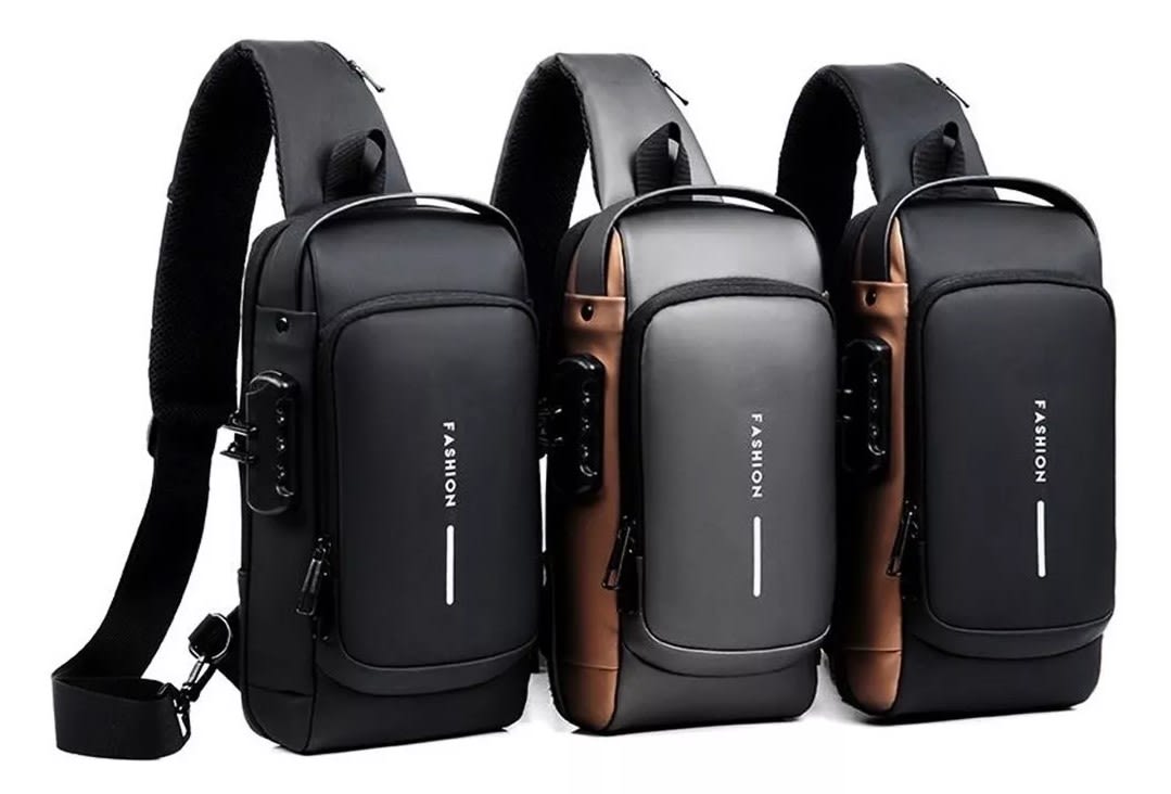 MOCHILA BANDOLERA BANANO IMPERMEABLE 081797