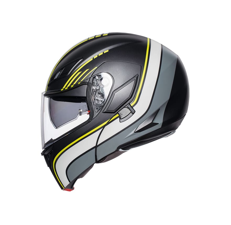 CASCO AGV COMPACT BOSTON NEG/GRI/AMA1