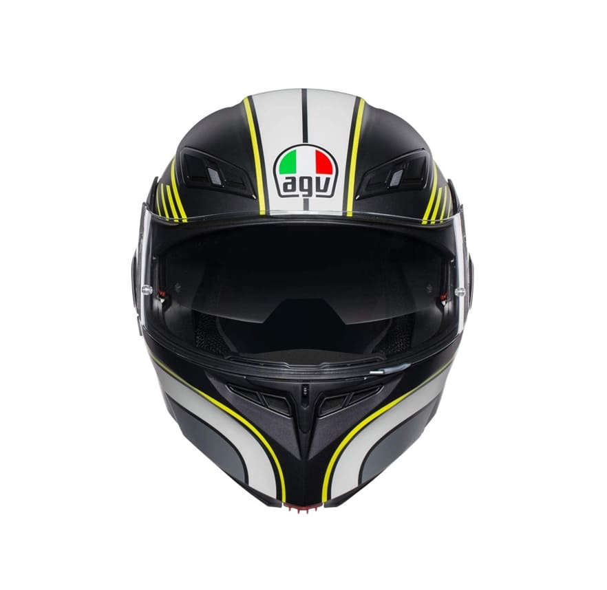 CASCO AGV COMPACT BOSTON NEG/GRI/AMA2