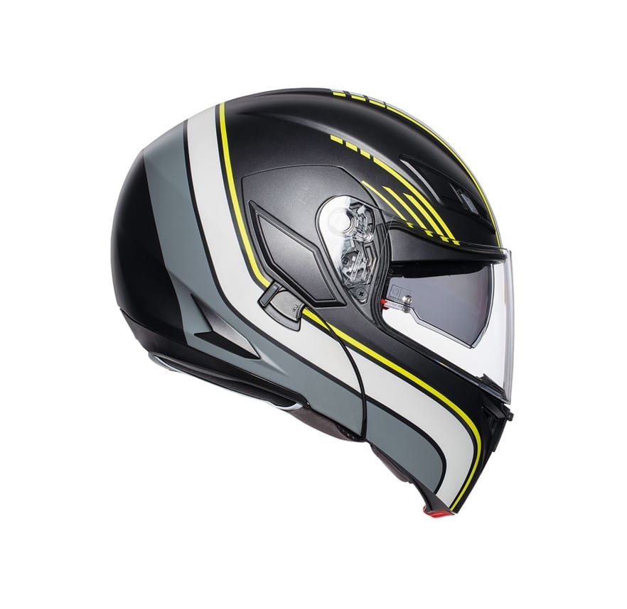 CASCO AGV COMPACT BOSTON NEG/GRI/AMA3