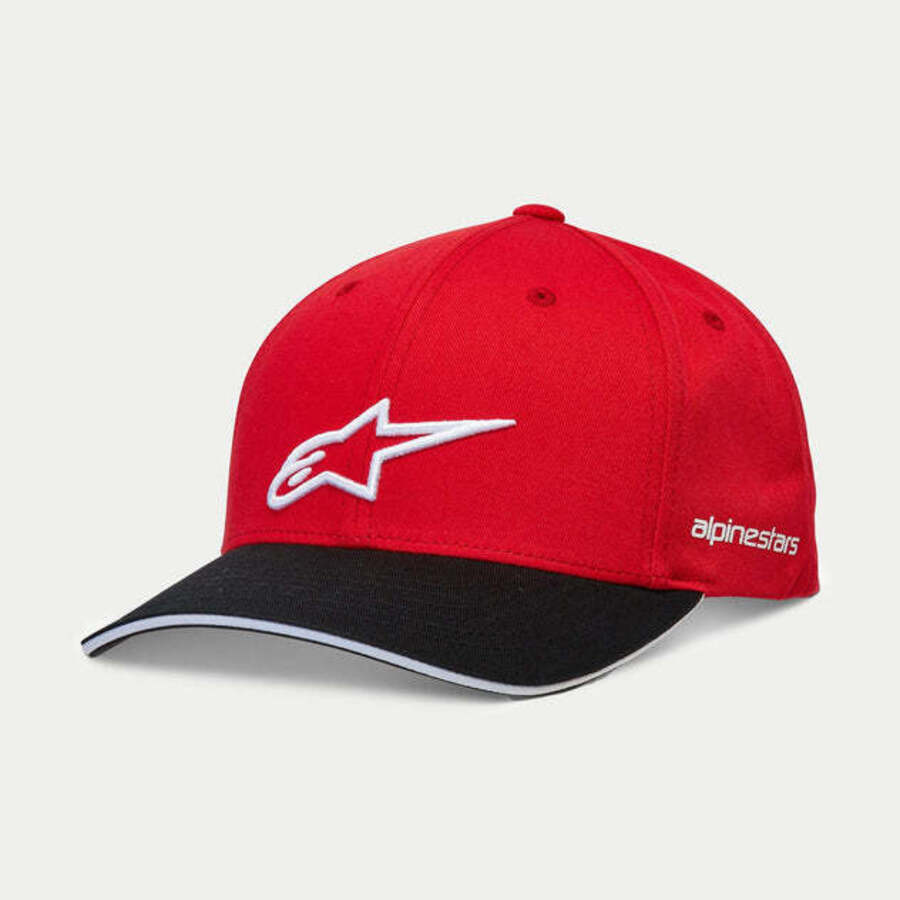 ALPINESTARS GORRO ROSTRUM ROJO NEGRO1
