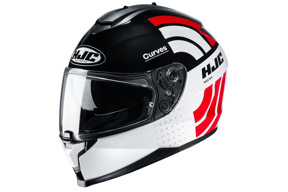 CASCO HJC C70 CURVES MC1 BLANCO NEGRO ROJO1