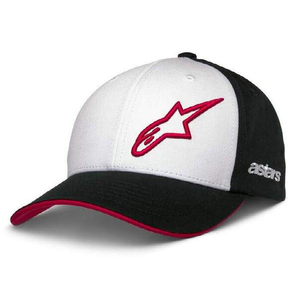 GORRO ALPINESTARS SESSIONIZED BLANCO NEGRO ROJO1