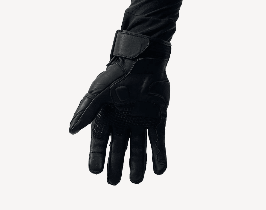 GUANTE CUERO KMZ COMBO NEGRO/AMARILLO3