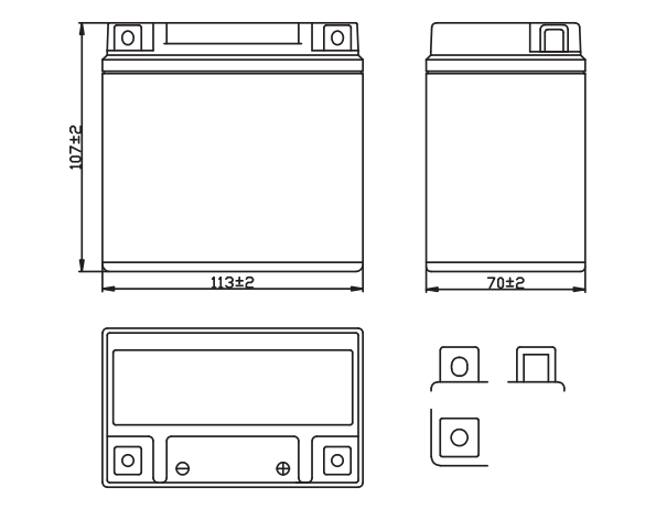 BATERIA OUTDO UTZ7S MF2