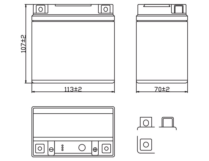BATERIA OUTDO UTX5L-BS GEL2