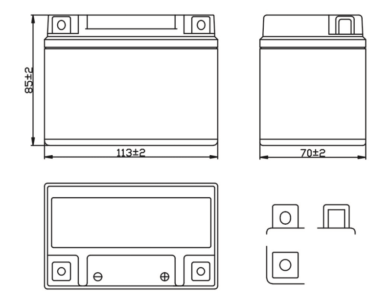 BATERIA OUTDO UTX4L-BS MF2