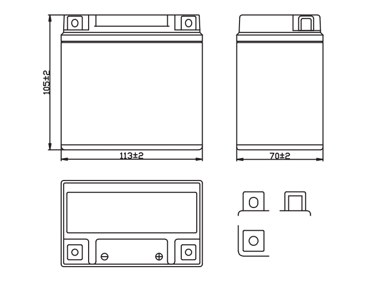 BATERIA OUTDO UTX5L-BS MF2