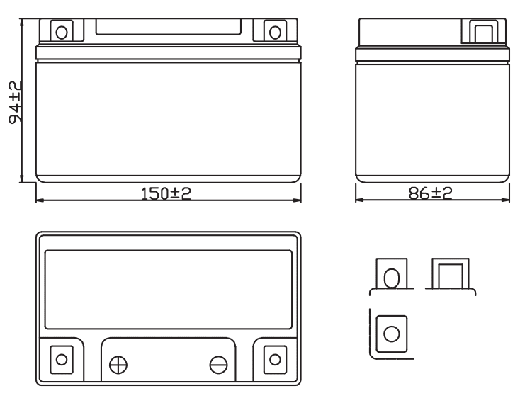 BATERIA OUTDO UTX7A-BS MF2