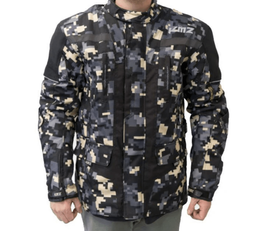 CHAQUETA KMZ LARGA IRAQ CAMO NEGRO KHAKI1