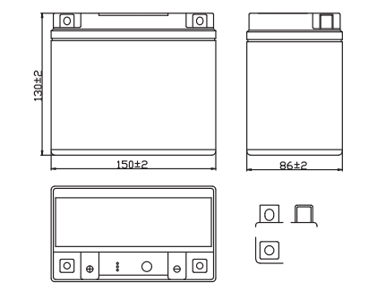 BATERIA OUTDO UTX12-BS IGEL2