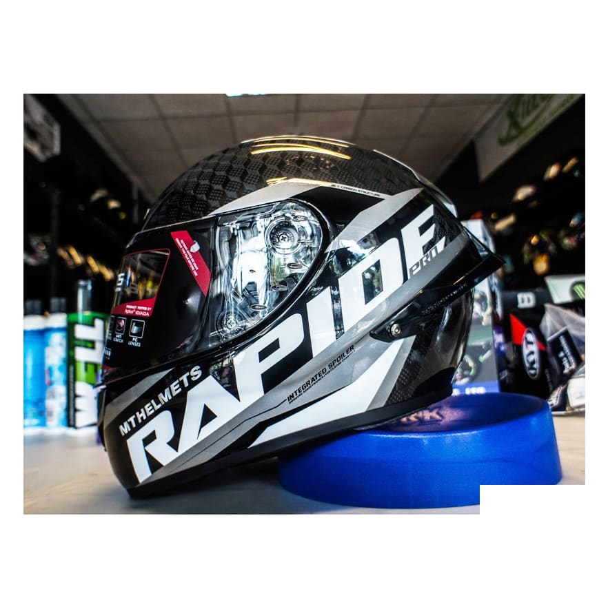 CASCO MT RAPIDE PRO CARBON C2 GRIS BRILLO4