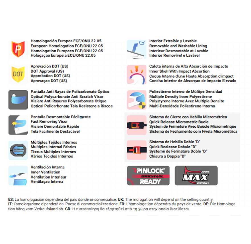 CASCO MT RAPIDE PRO CARBON C5 ROJO BRILLO5