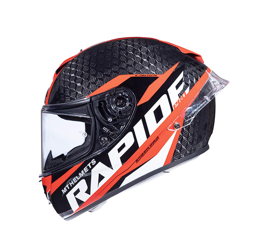 CASCO MT RAPIDE PRO CARBON C5 ROJO BRILLO1