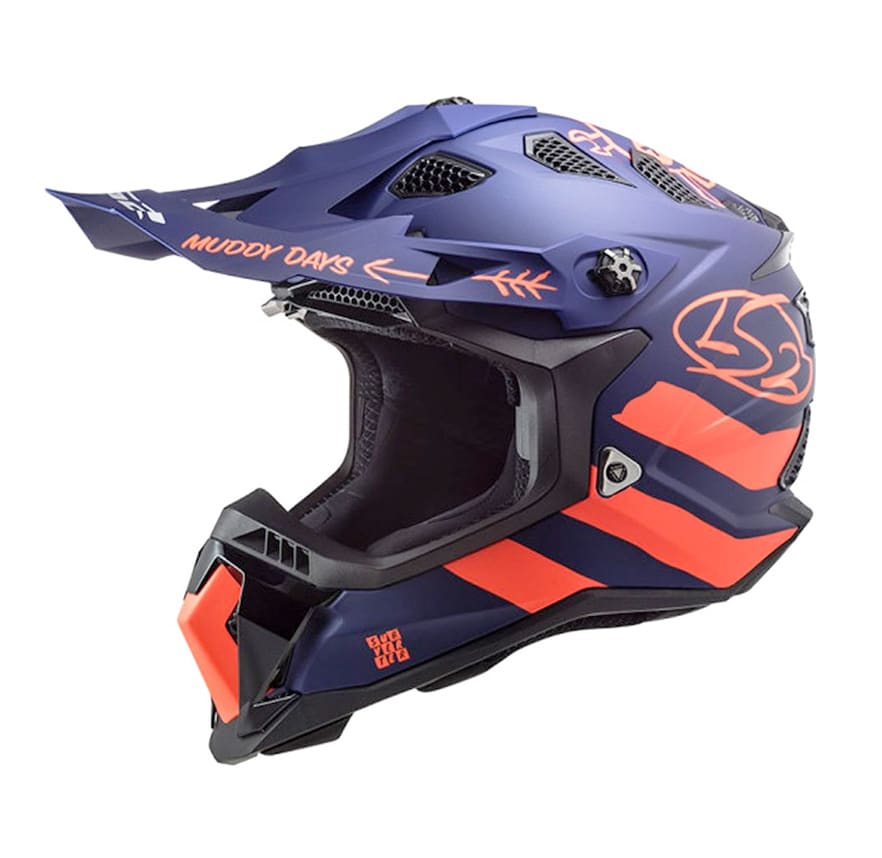 CASCO LS2 MX700 SUBVERTER EVO CARGO AZUL NARANJA MATE1