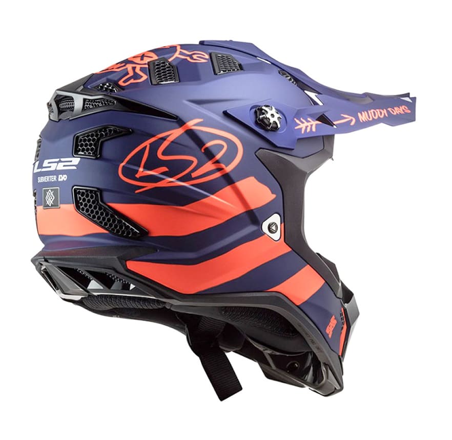 CASCO LS2 MX700 SUBVERTER EVO CARGO AZUL NARANJA MATE2