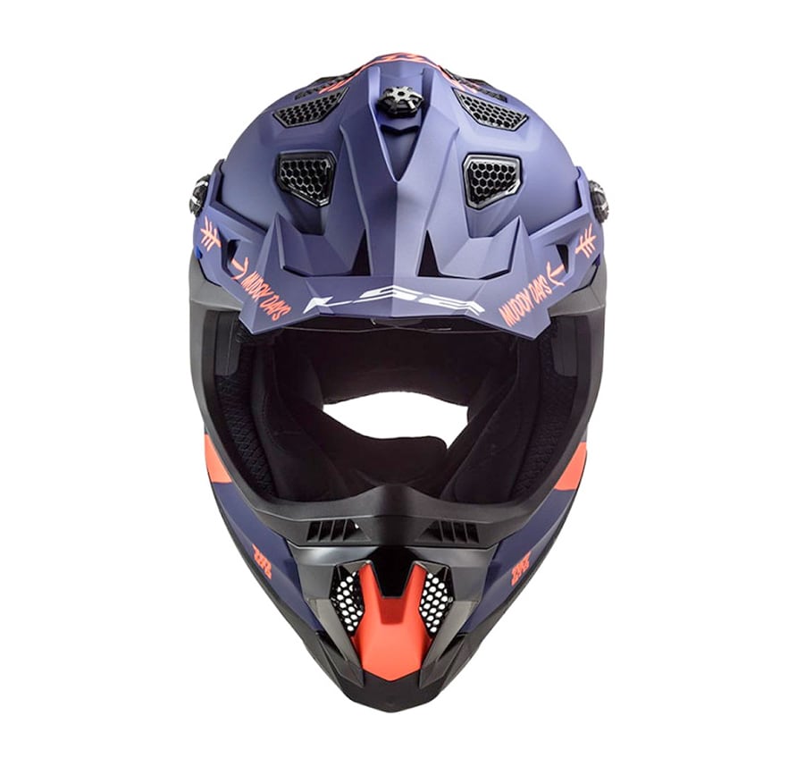 CASCO LS2 MX700 SUBVERTER EVO CARGO AZUL NARANJA MATE3