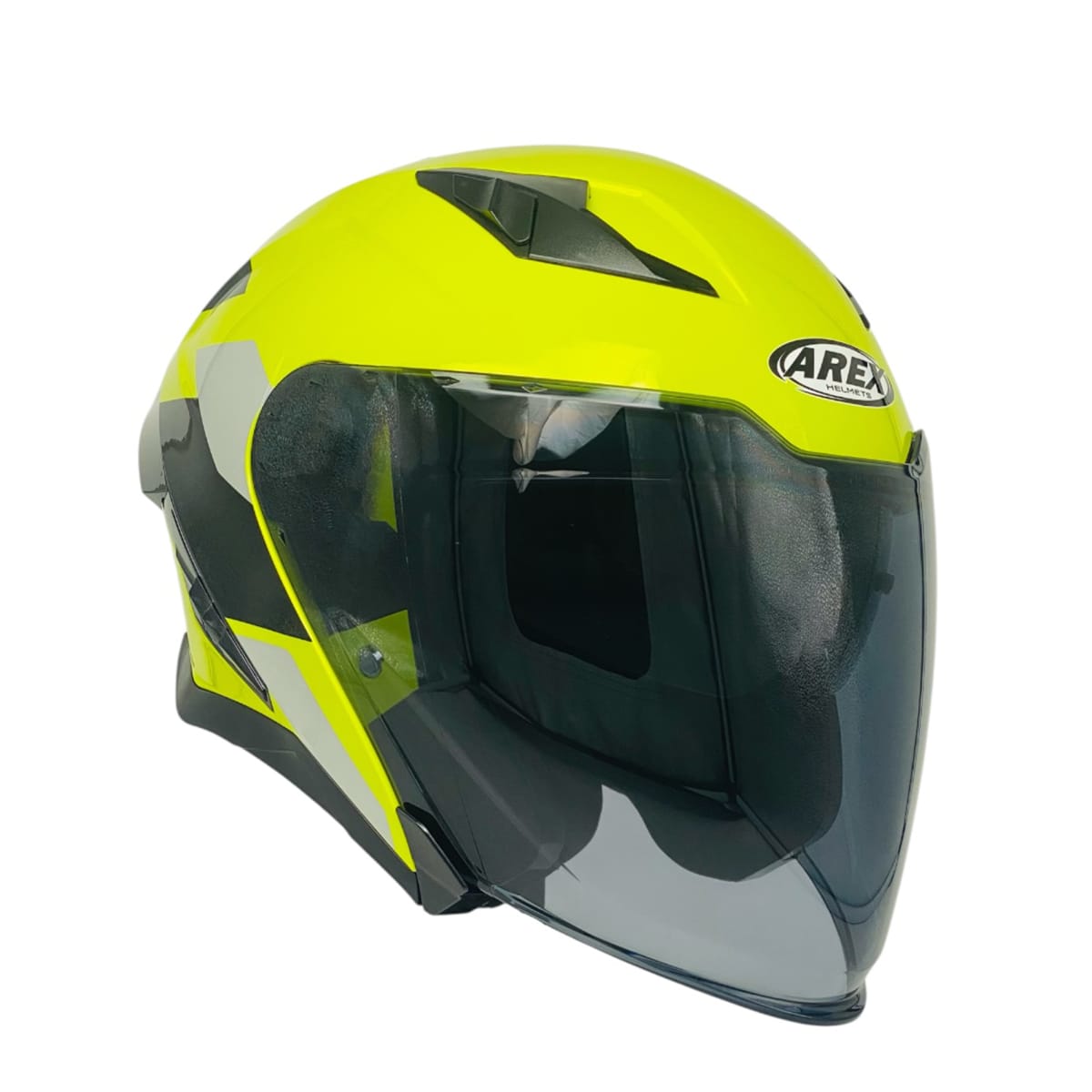 CASCO ABIERTO AREX MR-728 DOT DOBLE VISOR AM/NG7