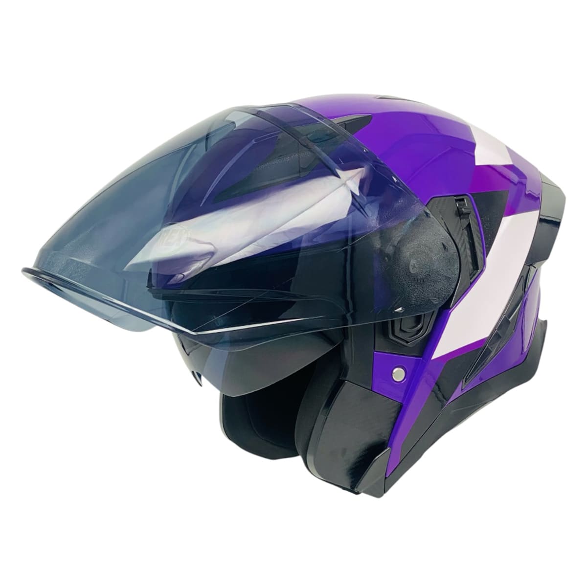 CASCO ABIERTO AREX MR-728 DOT DOBLE VISOR FCS/BL3
