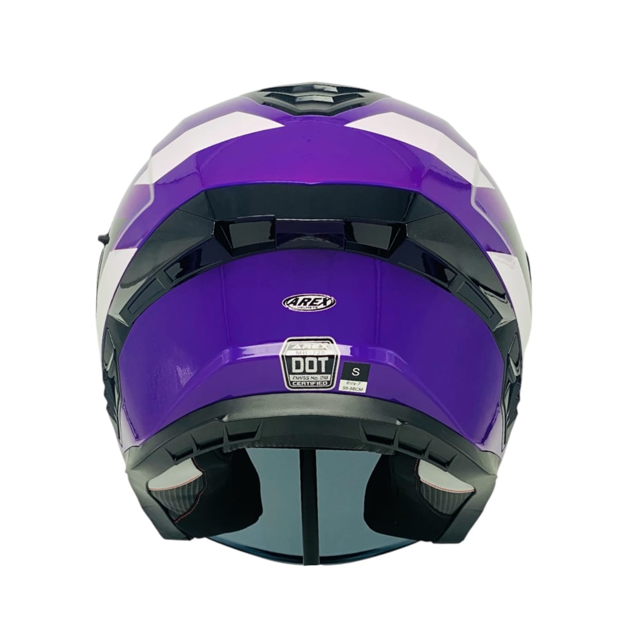 CASCO ABIERTO AREX MR-728 DOT DOBLE VISOR FCS/BL8
