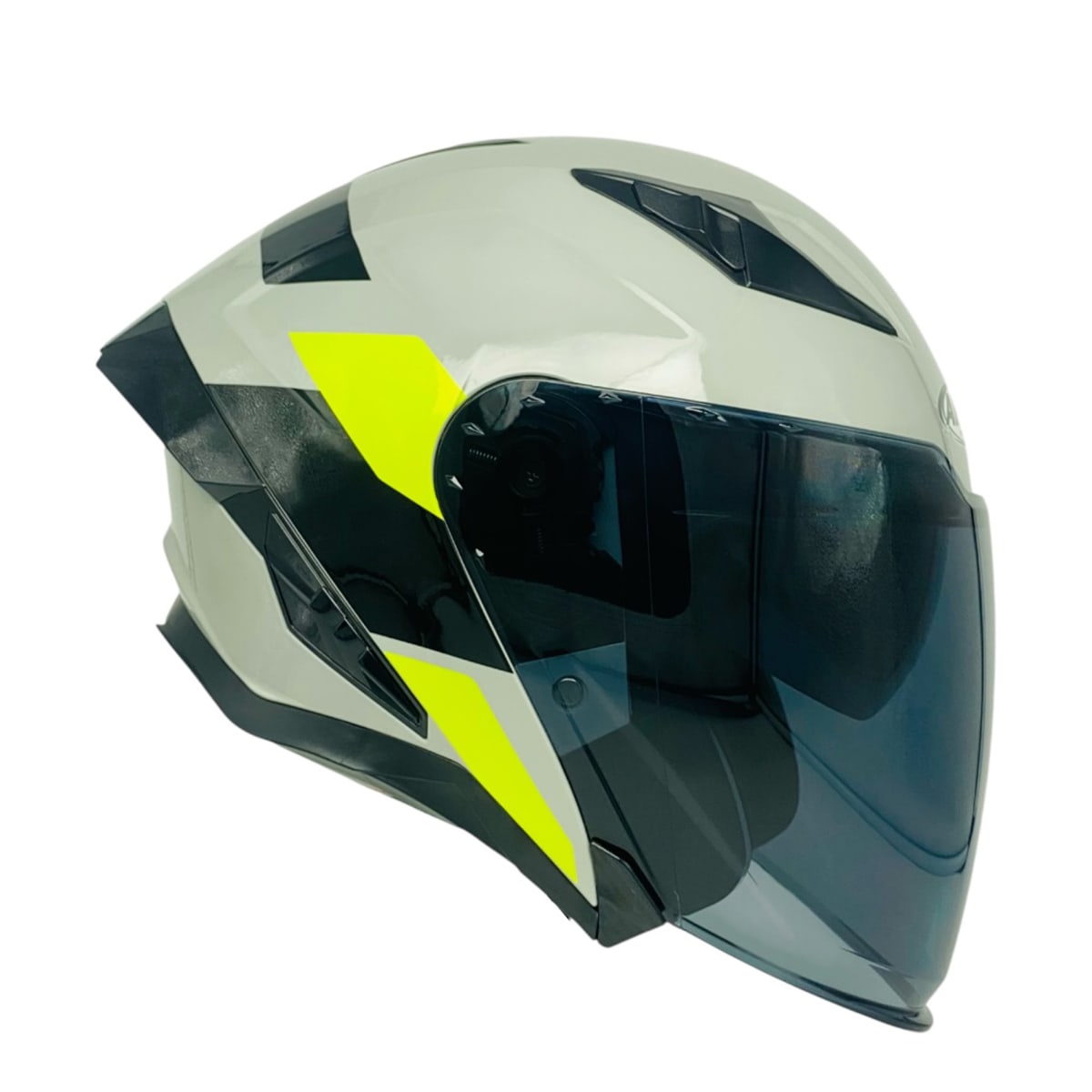 CASCO ABIERTO AREX MR-728 DOT DOBLE VISOR GR/AM7