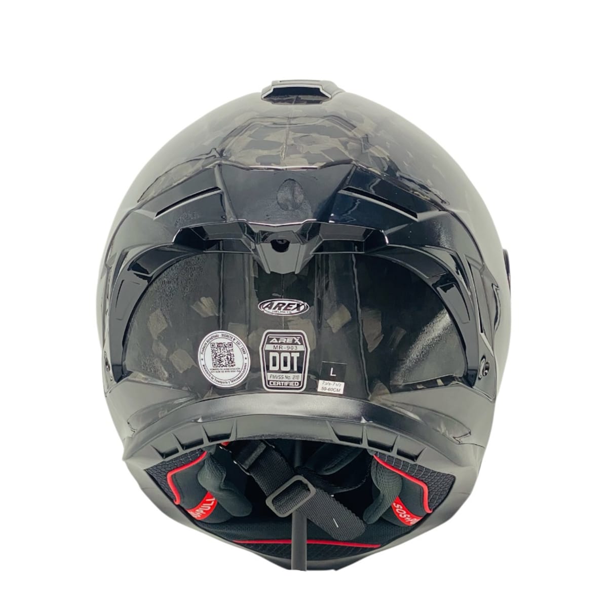CASCO INTEGRAL AREX MR-903 CARBONO + QR7