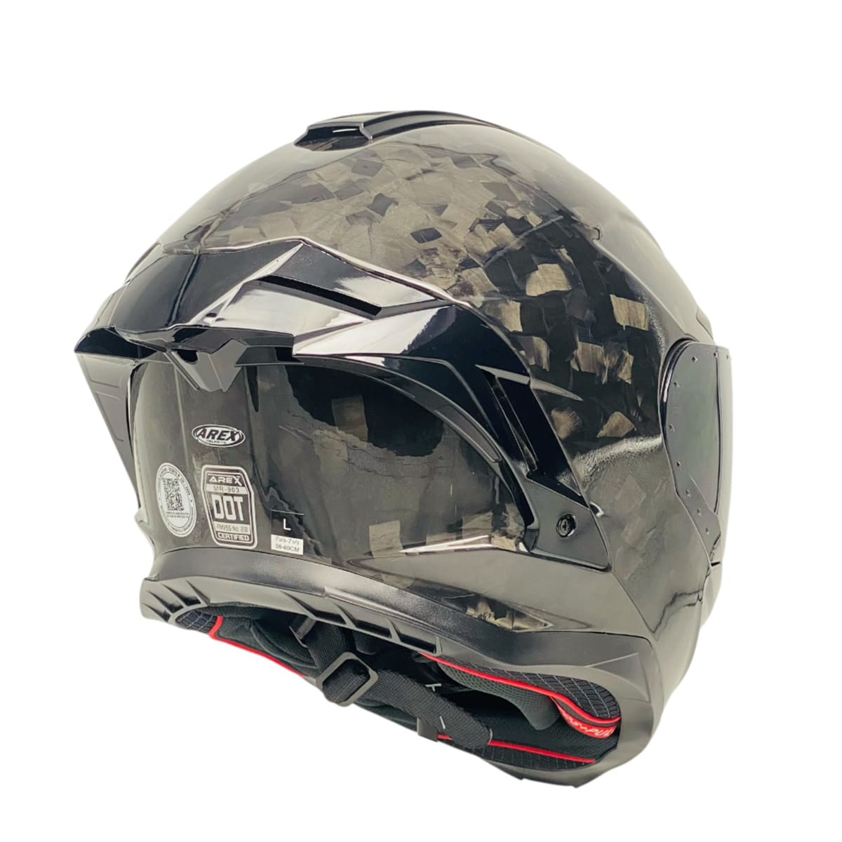 CASCO INTEGRAL AREX MR-903 CARBONO + QR2