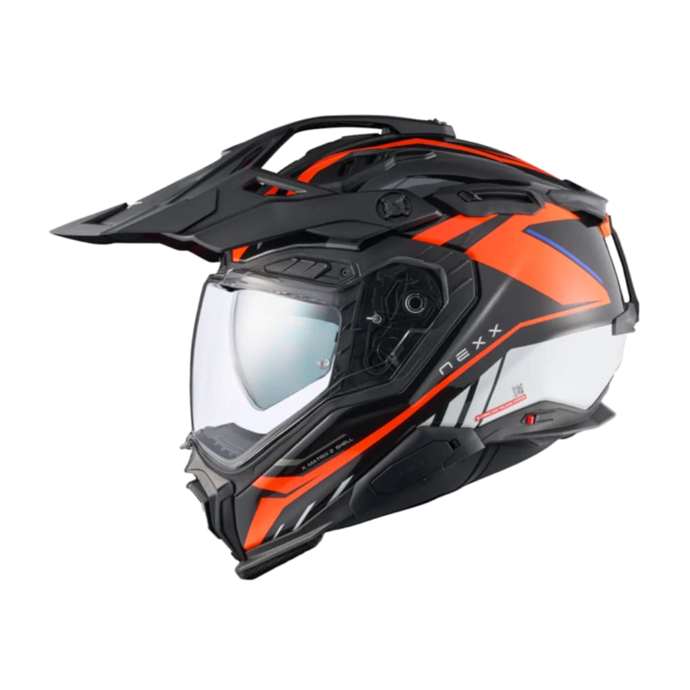 NEXX CASCO X.WED3 GOBI NARANJO BLANCO1