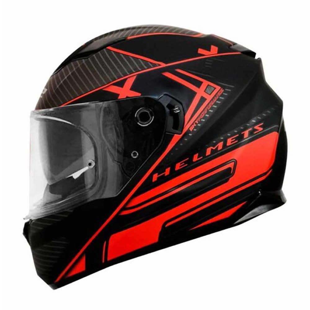 CASCO LS2 FF 320 STREAM EVO LEVEL ROJO MATTE1